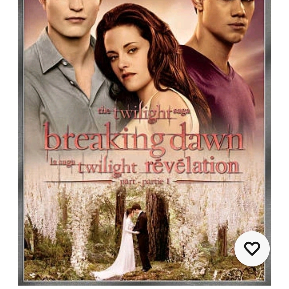 Twilight Saga: Breaking Dawn Part 1 DVD